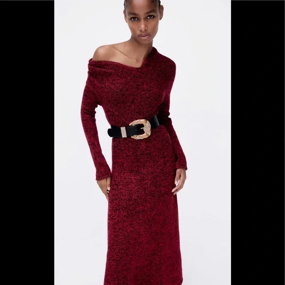 Zara | Accessories | Nwt Zara Stone Buckle Belt Size 380 